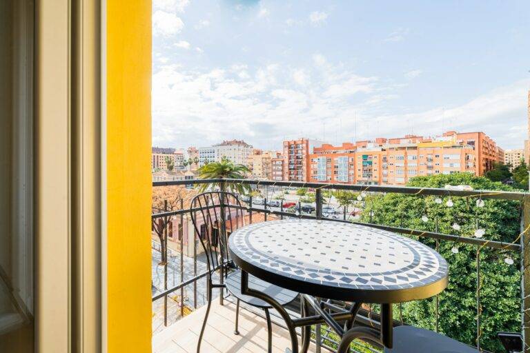 balcony on calle juan mercader